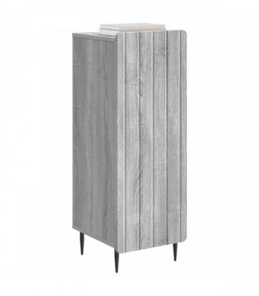 vidaXL Sideboard Grey Sonoma 34.5 x 33 x 92 cm Engineered Wood