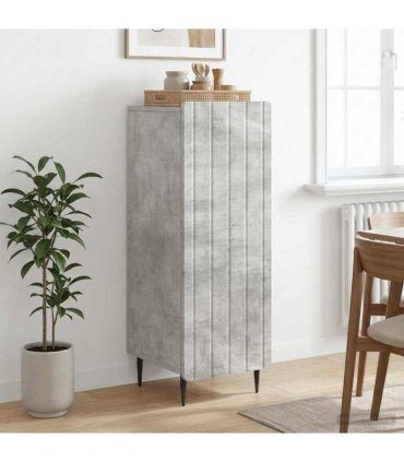 vidaXL Sideboard Concrete Grey 34.5 x 33 x 92 cm Engineered Wood