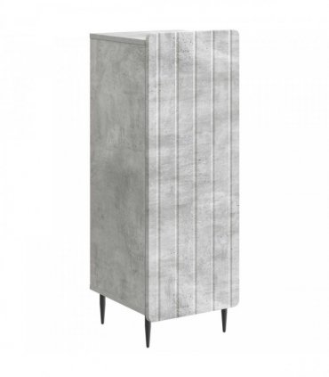 vidaXL Sideboard Concrete Grey 34.5 x 33 x 92 cm Engineered Wood