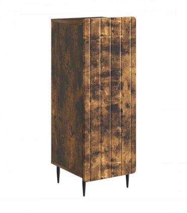 vidaXL Sideboard Smoked Oak 34.5 x 33 x 92 cm Engineered Wood