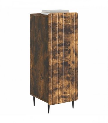 vidaXL Sideboard Smoked Oak 34.5 x 33 x 92 cm Engineered Wood