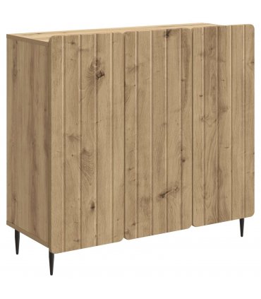 vidaXL Sideboard Artisan Oak 89 x 34.5 x 82 cm Engineered Wood