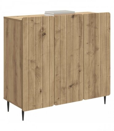 vidaXL Sideboard Artisan Oak 89 x 34.5 x 82 cm Engineered Wood