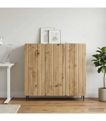 vidaXL Sideboard Artisan Oak 89 x 34.5 x 82 cm Engineered Wood