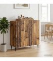 vidaXL Sideboard Old Wood 89 x 34.5 x 82 cm Engineered Wood