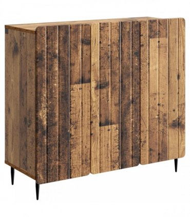 vidaXL Sideboard Old Wood 89 x 34.5 x 82 cm Engineered Wood