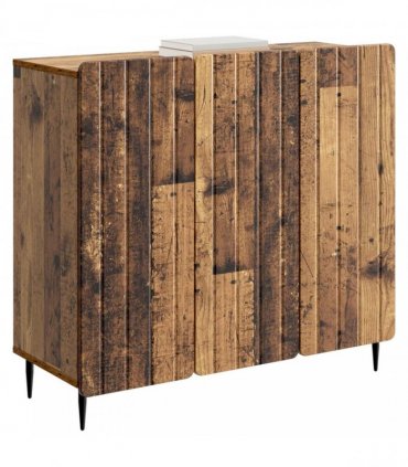 vidaXL Sideboard Old Wood 89 x 34.5 x 82 cm Engineered Wood