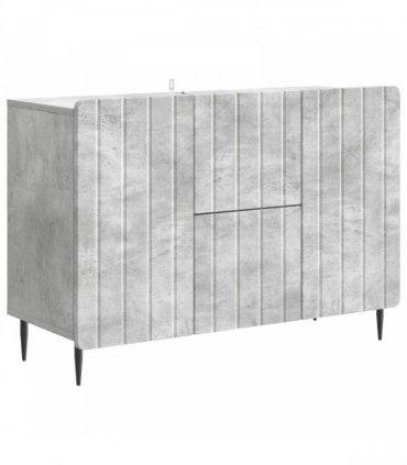 vidaXL Sideboard Concrete Grey 89 x 34.5 x 62 cm Engineered Wood