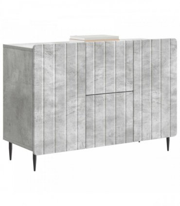 vidaXL Sideboard Concrete Grey 89 x 34.5 x 62 cm Engineered Wood