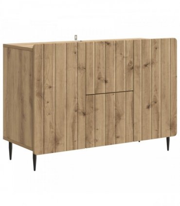 vidaXL Sideboard Artisan Oak 89 x 34.5 x 62 cm Engineered Wood