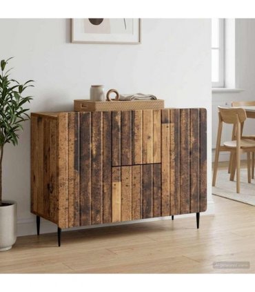 vidaXL Sideboard Old Wood 89 x 34.5 x 62 cm Engineered Wood