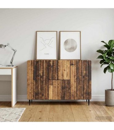vidaXL Sideboard Old Wood 89 x 34.5 x 62 cm Engineered Wood