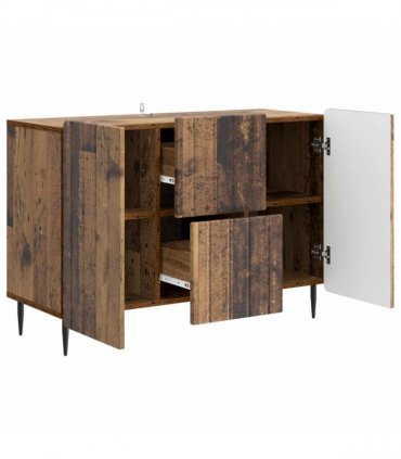 vidaXL Sideboard Old Wood 89 x 34.5 x 62 cm Engineered Wood