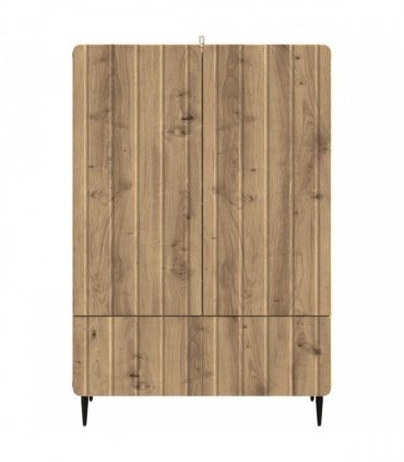 vidaXL Sideboard Artisan Oak 66 x 34.5 x 97 cm Engineered Wood