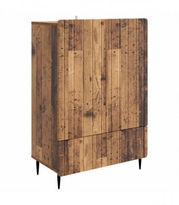 vidaXL Sideboard Old Wood 66 x 34.5 x 97 cm Engineered Wood