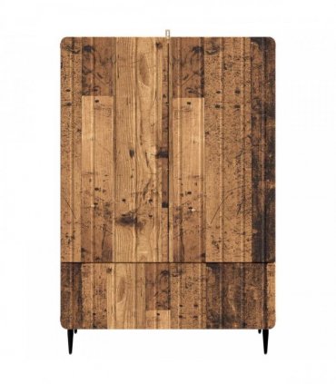 vidaXL Sideboard Old Wood 66 x 34.5 x 97 cm Engineered Wood