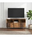 vidaXL TV Cabinet Old Wood 102 x 34.5 x 50 cm Engineered Wood — V0672158301