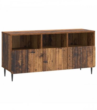 vidaXL TV Cabinet Old Wood 102 x 34.5 x 50 cm Engineered Wood — V0672158301