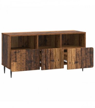 vidaXL TV Cabinet Old Wood 102 x 34.5 x 50 cm Engineered Wood — V0672158301