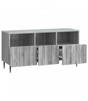 vidaXL TV Cabinet Grey Sonoma 102 x 34.5 x 50 cm Engineered Wood — V0672158303