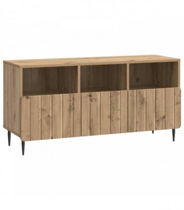vidaXL TV Cabinet Artisan Oak 102 x 34.5 x 50 cm Engineered Wood — V0672158304