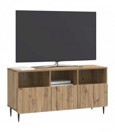 vidaXL TV Cabinet Artisan Oak 102 x 34.5 x 50 cm Engineered Wood — V0672158304