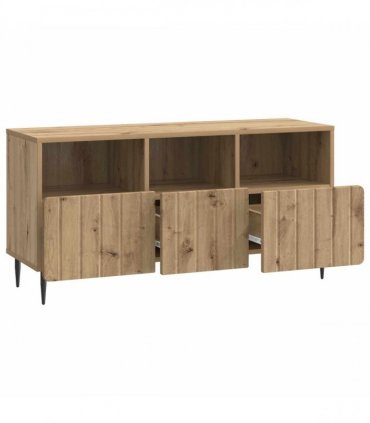 vidaXL TV Cabinet Artisan Oak 102 x 34.5 x 50 cm Engineered Wood — V0672158304