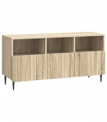 vidaXL TV Cabinet Sonoma Oak 102 x 34.5 x 50 cm Engineered Wood — V0672158305