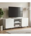 vidaXL TV Cabinet White 150 x 31 x 52 cm Engineered Wood