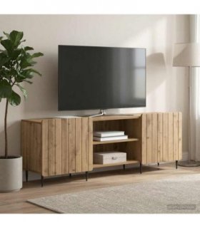 vidaXL TV Cabinet Artisan Oak 150 x 31 x 52 cm Engineered Wood