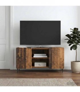 vidaXL TV Cabinet Old Wood 102 x 34.5 x 52 cm Engineered Wood