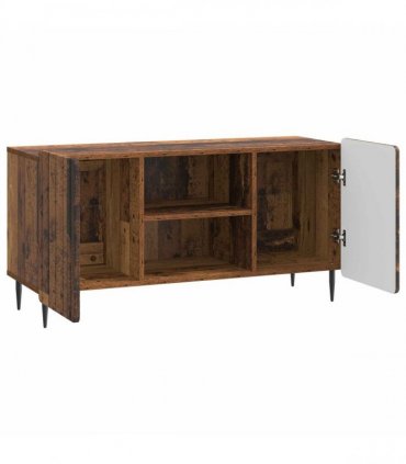 vidaXL TV Cabinet Old Wood 102 x 34.5 x 52 cm Engineered Wood