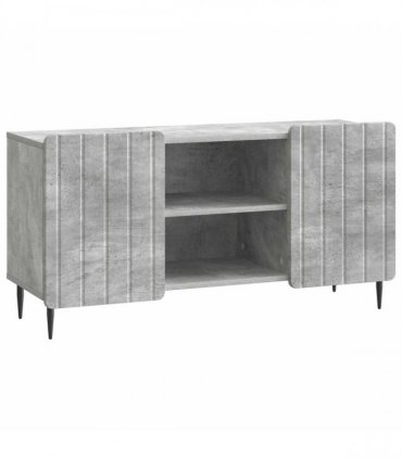 vidaXL TV Cabinet Concrete Grey 102 x 34.5 x 52 cm Engineered Wood