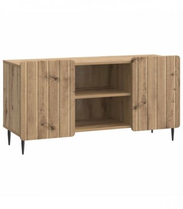 vidaXL TV Cabinet Artisan Oak 102 x 34.5 x 52 cm Engineered Wood