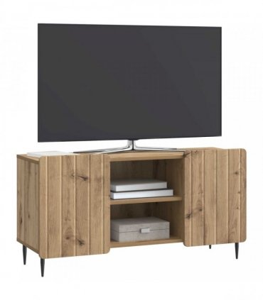 vidaXL TV Cabinet Artisan Oak 102 x 34.5 x 52 cm Engineered Wood