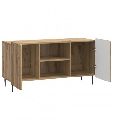 vidaXL TV Cabinet Artisan Oak 102 x 34.5 x 52 cm Engineered Wood