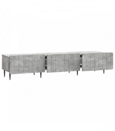vidaXL TV Cabinet Concrete Grey 147 x 34.5 x 32 cm Engineered Wood