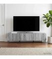 vidaXL TV Cabinet Grey Sonoma 147 x 34.5 x 32 cm Engineered Wood