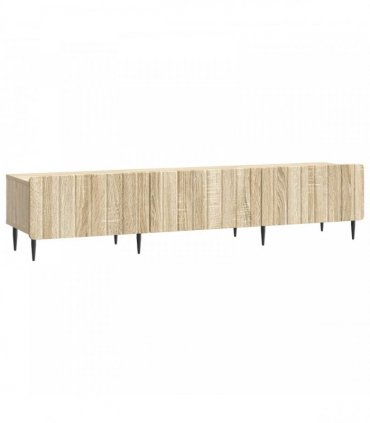 vidaXL TV Cabinet Sonoma Oak 147 x 34.5 x 32 cm Engineered Wood