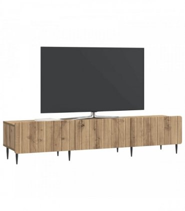 vidaXL TV Cabinet Artisan Oak 147 x 34.5 x 32 cm Engineered Wood