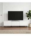 vidaXL TV Cabinet High Gloss White 147 x 34.5 x 32 cm Engineered Wood