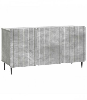 vidaXL TV Cabinet Concrete Grey 99 x 34.5 x 52 cm Engineered Wood