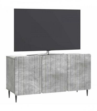 vidaXL TV Cabinet Concrete Grey 99 x 34.5 x 52 cm Engineered Wood