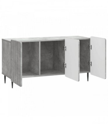 vidaXL TV Cabinet Concrete Grey 99 x 34.5 x 52 cm Engineered Wood