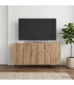 vidaXL TV Cabinet Artisan Oak 99 x 34.5 x 52 cm Engineered Wood