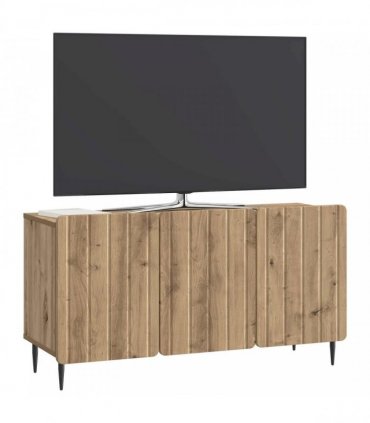 vidaXL TV Cabinet Artisan Oak 99 x 34.5 x 52 cm Engineered Wood