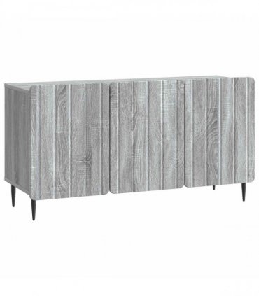 vidaXL TV Cabinet Grey Sonoma 99 x 34.5 x 52 cm Engineered Wood