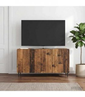 vidaXL TV Cabinet Old Wood 99 x 34.5 x 52 cm Engineered Wood