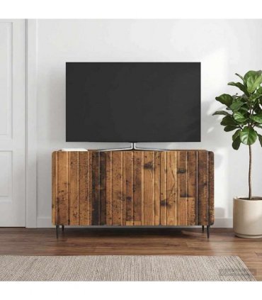vidaXL TV Cabinet Old Wood 99 x 34.5 x 52 cm Engineered Wood