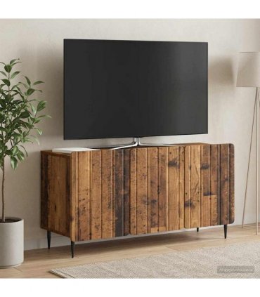 vidaXL TV Cabinet Old Wood 99 x 34.5 x 52 cm Engineered Wood